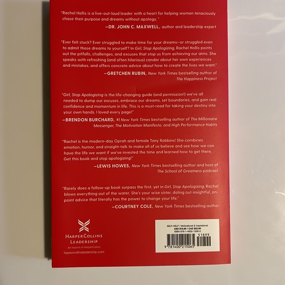 Girl, Stop Apologizing -  3/$20 all books! - Picture 2 of 4